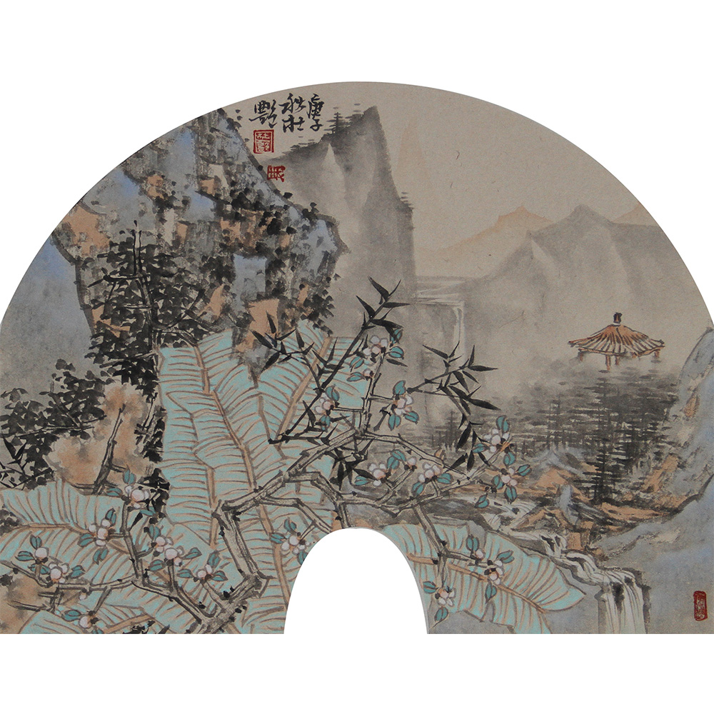 小品（山水五） 杜艳 拱形（40X35）