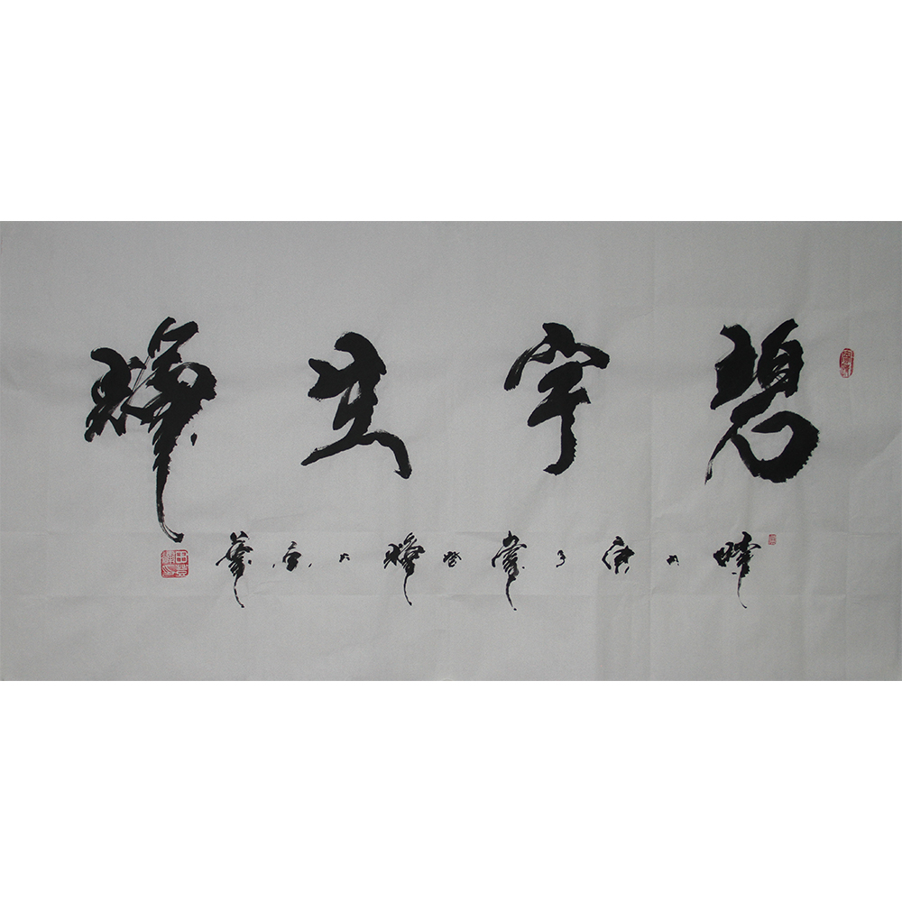 碧宇生辉  田登辉  138x69cm