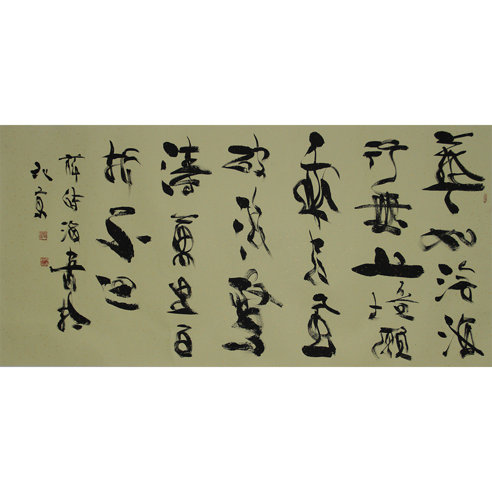 草书  薛诗海  138x68cm