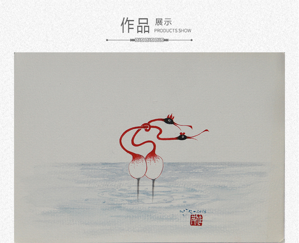 爱情鸟十七  吴佳芮  （19x26）(图1)